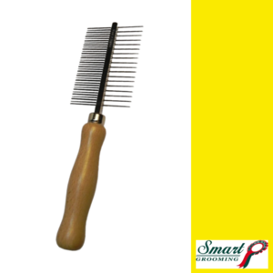 SMART GROOMING MANE COMB - WOODEN HANDLE-wholesale-brands-Top Notch Wholesale