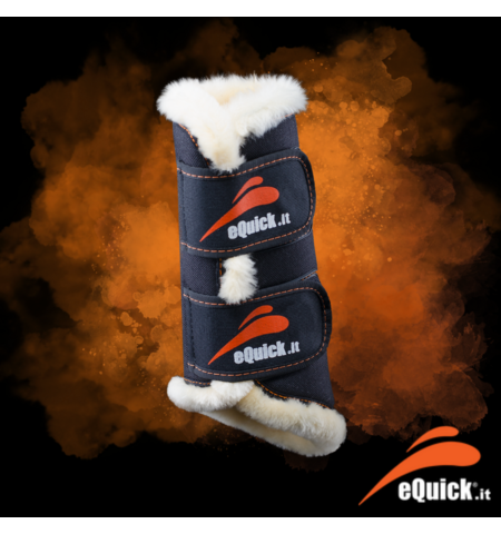 EQUICK ETRAINING EXERCISE BOOT WITH FLUFFY 